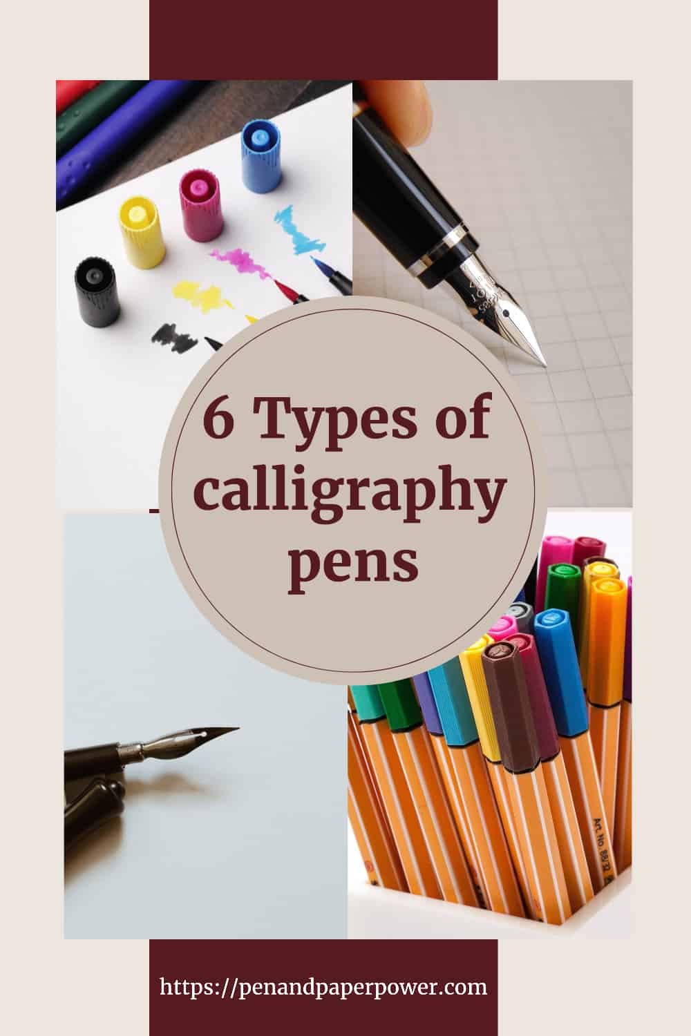 Types Of Calligraphy Pens Pen And Paper Power