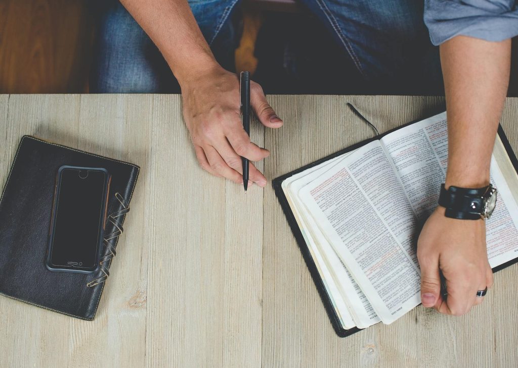 Faith journaling helps you track your spiritual habits